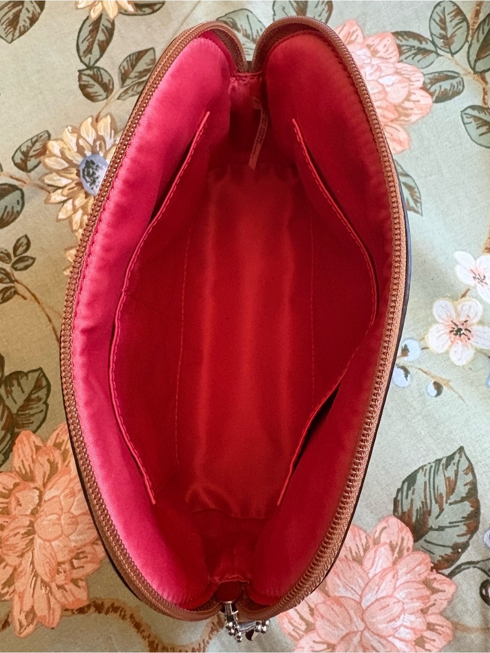 Coach Peyton Floral Cosmetic Pouch Makeup Bag 🌸✨ - Picture 14 of 15